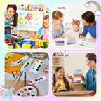 12 Pcs Unicorn Style Watercolor Painting Set 8 Washable Colors With Brush Watercolor Painting Set Gift Party Supplies Back To School Party Gift Exchange