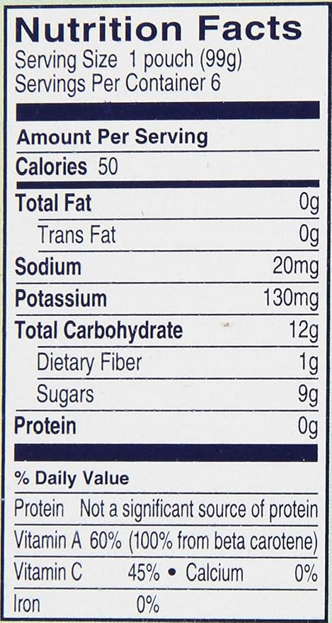 Gerber Stage 2 Baby Food, Organic Apple Carrot Squash Puree Pouch, 2 Servings of Fruit & Veggie, No Added Sweetener, No Artificial Colors or Flavors, 12-Pack