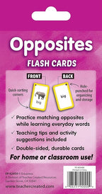 Teacher Created Resources Opposites Flash Cards