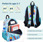 Wildkin 15-inch Kids Backpack – Durable, Padded, Adjustable for School & Travel - Surf Shack