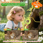 Borescope Snake Camera Endoscope with Light & Flexible Tube for Kids - Educational STEM Science Toy for Boys & Girls Ages 3-10, Birthday for Nature Exploration - Green