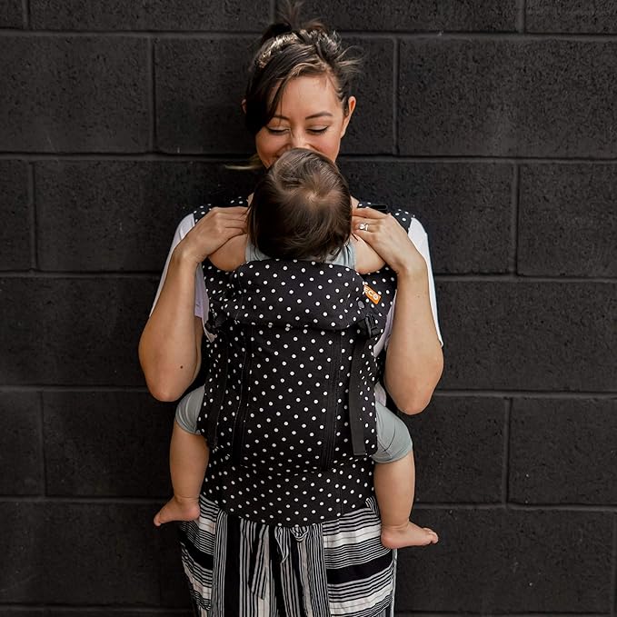 Beco Baby Carrier 8 Hybrid Newborn to Toddler Carrier (7-45lbs) - All in 1 Mesh Toddler Carrier - Baby Carrier Backpack, Front and Hip Carrier with Adjustable Seat - Cooling Ergonomic Carrier (Iris)