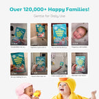 All Natural Bubble Bath for Kids & Baby, Hypoallergenic Bubble Bath Kids with Sensitive Skin, Gentle Eczema Safe Baby Essentials, Unscented Powder Mix with Colloidal Oats, Up to 30 Baths