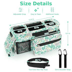 Accmor Universal Stroller Organizer with Insulated Cup Holder Detachable Phone Bag and Shoulder Strap,Stroller Bag Caddy Organizer Fits for Uppababy, Baby Jogger, Britax Strollers