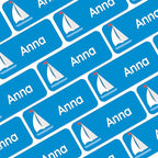 Personalized Name Labels for Kids (120) – Custom Waterproof & Durable Stickers for Clothing, Daycare, Office & School Supplies - Sports