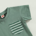 Mubineo Infant Toddler Baby Boy Summer T Shirt Shorts Outfits Short Sleeve Tee Tops Clothes Set