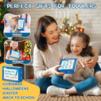 Bilingual Interactive for Kids Talking Dinosaur Space Poster for Kids Learning and Educational Toys,Talking Educational Dinosaur Toy for Ages 3 to 12 Years Old,Space Theme Wall Decor for Preschool