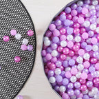 GOGOSO Ball Pits Balls for Toddlers Pack of 50 100 200 Plastics Shape Ball Non-Phthalate Non-BPA Non-Toxic 2.2-Inch Crush Proof Play Balls