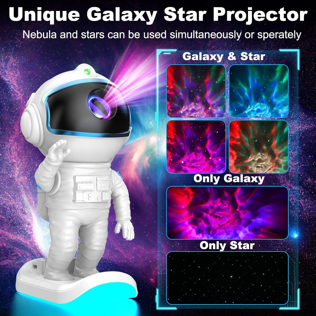 Galaxy Projector, Star Projector Night Light with Timer and Remote for Bedroom, Kids Room Decor, Adjustable Head Angle Nebula Ceiling Lamp, Gifts for Adults, Teens, Christmas, Birthday