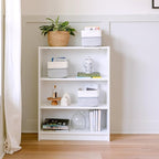 NaturalCozy Storage Cubes 9”x9”x7”Cotton Rope Woven Baskets for Organizing 3-Pack | 9 Inch Cube Storage Bin | Small Basket for Shelf Nursery, Pantry, Decorative Plant, Bathroom Closet, Toy Gift