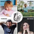 Metal Poker Fidget_Slider, Hand Spinner Office Fidget Toys, Sensory Toys Anxiety Stress Relief Desk Toys Gifts