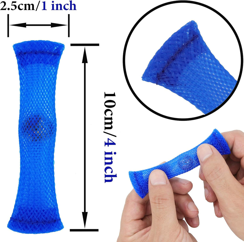 44 Pack Marble Mesh Fidget Toys,Fidget Toy Mesh and Marble Stress Relieve and Anxiety for Children and Adults, Stress Relieve Toy, Focus Enhance