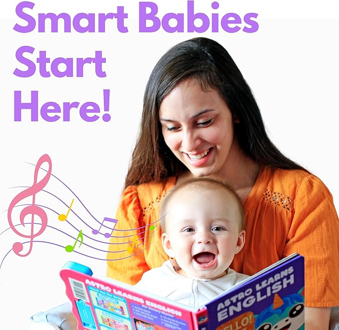 Nursery Rhymes: Musical Toys & Interactive Sound Book for Toddlers 1-3, Baby’s First Year Music Book Gift, Singing Book for 1 Year Old Toddler & Kids, Nursery Rhymes Musical Books & Educational Toy