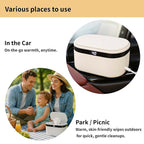 Portable Baby Wipe Warmer - USB-Powered, (40°C/104°F to 60°C/140°F) Adjustable Heating, Ultra-Quiet & 0.4kg Lightweight for Travel