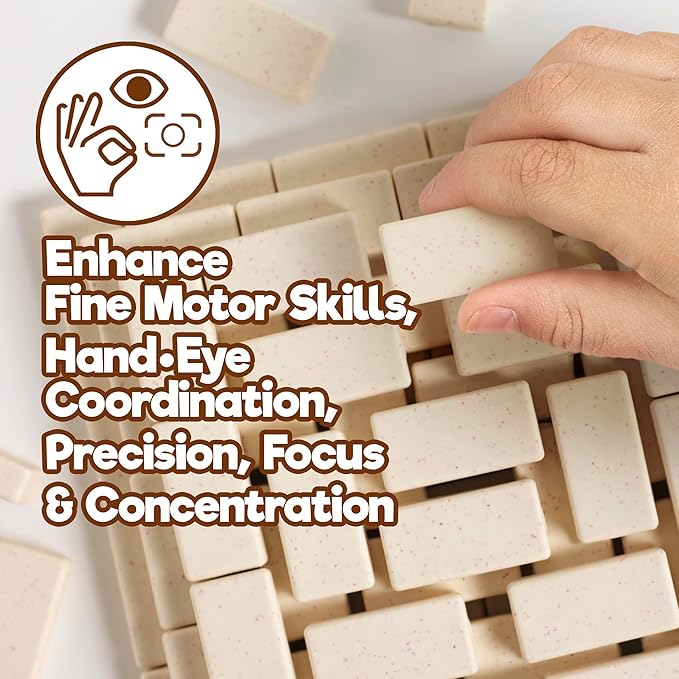 Taksa Toys Ancient Pyramid Egypt Stem Toys Educational Stackable Building Blocks Bricks for Kids Ages 7 8 9 10+ Years Old, Creative Architectural Learning Games, Montessori Toys for Children, 122 Pcs