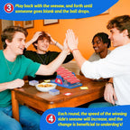 Tilt and Shout Game, Family Board Game for Adults & Teens & Kids Age 10+, Speedy Fast-Paced Party Games for Game Night, Birthday Gifts, Category Cards & Seesaw Timer, 2-8 Players