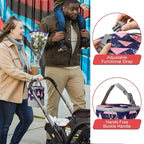 Accmor Breastmilk Cooler Bag, Baby Bottle Cooler Bags, Insulated Bottle Cooler Tote Bags On The Go, Fits 4 Large 8oz Bottles, for Nursing Mom Daycare Travel