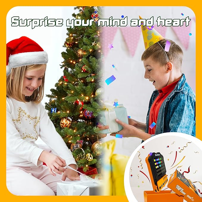 Super Decoder Game, 10000+ Colors Crack The Code-Breaking Puzzle Memory & Brain Teasers Games for Kids and Adult, Multiplayer Handheld Mastermind Travel Games, Birthday for Boys & Girls