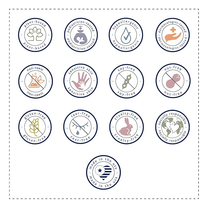 Noodle & Boo Soothing Baby Body Wash for Gentle Baby Care, 8 Fl oz