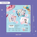 Sticker Dress Up Kitten - Kids Activity Book Learn Fashion Design for Kitten with Guides and 270+ Reusable Stickers. Gift for Girls Ages 5,6,7,8