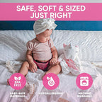 4-in-1 Sound Machine, Baby Lovey, Blanket - White Noise & Lullaby Plush Unicorn Calms & Reduces Wakeups, Helps Toddler Sleep Longer - Proven Sleep Aid -Musical BPA-Free, Machine Washable Newborn Gift