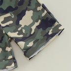 wdehow Toddler Kids Baby Boy Summer Clothes Sets 1T 2T 3T 4T 5T Letter Print Short Sleeve Tops Camouflage Shorts Outfits