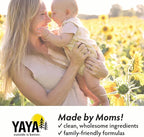 YAYA ORGANICS Baby Bug BAN Insect Repellent Wipes – All-Natural, DEET-Free, Non-Toxic, for Babies, Kids and Sensitive Skin (24 Count, Pack of 2)