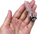 Amazing Gemstone Rhodonite Crystal Towers - Natural Healing Crystal Point Obelisk for Reiki Healing and Crystal Grid (2 Inch to 3 Inch)