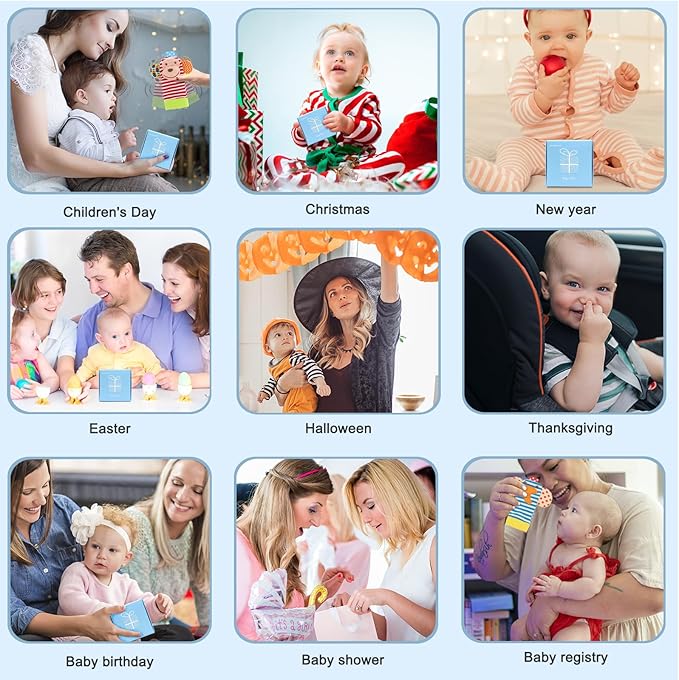 BLOOBLOOMAX Sock rattles for Babies 0-24 Months Baby Animal Foot Finder Educational Toys