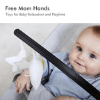 Baby Bouncer Chair - Comfortable Support for Your Little One's Blissful Moments (Net, Light Grey)