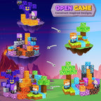 Magnetic Blocks Building Toys for 3 4 5 6 7 8 9 10 11 12 13 Year Old Boys Girls, Kids Magnetic Cubes Tiles Montessori Sensory Travel Magnet Toys Games Christmas Birthday Party Toddler Gifts