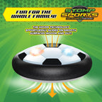 Hover Soccer from The Makers of Stomp Rocket – LED Lights and Padded Bumpers Indoor Air Soccer Toy for Boys Girls Ages 3 4 5 6 7 8 + Fun Games