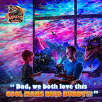 Dinosaur Baby Sound Machine Night Light Projector, 22 White Noise Machine Baby 5.3 Bluetooth Speaker, 196Color Remote Control | Toddler Night Light for Kids, Boy Gift Dinosaur Decor Galaxy Light