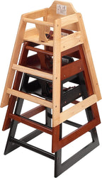 Baby Highchairs, Durable Dining Feeding Chair with Steps, High Chairs for Babies and Toddlers, Seating Ready-to-Assemble Restaurant Wood High Chair, Wooden High Chair (Highchair/Booster/Chair)