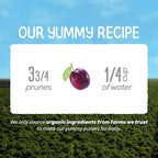 Happy Baby Clearly Crafted, Organic Baby Food, Stage 1, Prunes, 3.5oz Clear Pouch (16 Count)