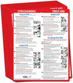 Safety Magnets by ZOCO – CPR & Choking Fridge Magnet (20-Pack) – First Aid Instructions for Infants, Children, & Adults – Heimlich Maneuver Laminated Card 8.5" x 11"