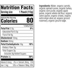 Plum Organics Stage 3 Organic Baby Food - Carrot, Spinach, Turkey, Corn, Apple, and Oat - 4 oz Pouch (Pack of 6) - Organic Baby Food Pouch