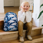 Wildkin 15-inch Kids Backpack – Durable, Padded, Adjustable for School & Travel - Sharks