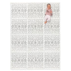 Lillefolk Baby Play Mat for Floor – 6x8ft Boho | Soft Non Toxic Premium EVA Foam Tiles for Tummy Time, Crawling & Playroom – Waterproof Interlocking Floor Mat for Babies & Toddlers (12 Tiles)