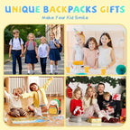 SUN EIGHT Toddler Backpack for Kids Backpacks Preschool Kindergarten Child Bookbag Travel Cute Daycare Backpack (Tiger)