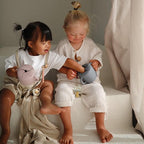 mushie Silicone Snack Cup | Spill Proof Food Container for Toddler and Baby (Tradewinds)