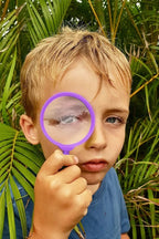 Adventure Kidz - Outdoor Exploration Kit, Children’s Toy Binoculars with Case, Flashlight, Compass, Fox Whistle, Magnifying Glass, Backpack. Great Kids Set for Camping, Hiking, STEM, Pretend Play.