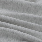 Onacosht 100% Organic Cotton Nursing Pillow Cover Soft Breathable Jersey Feeding Pillow Slipcover Fits Standard Infant Nursing Pillow or Positioner for Baby Boy and Girl, Grey Heather