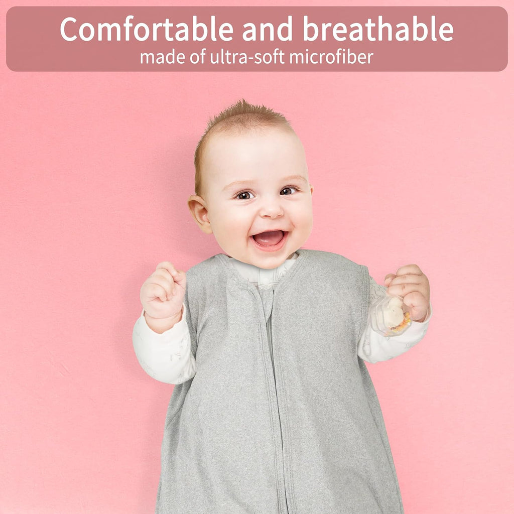 Crib Sheets for Boys Girls,100% Cotton Fitted Crib Sheet 2 Pack for Standard Crib and Toddler Mattress, Super Soft Breathable Baby Sheet 28x52x8in (Purple & Pink)