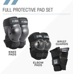 80Six Kids Multi-Sport Pad Set with Wristguards, Elbow Pads, and Knee Pads, Designed by Industry Leading Brand Triple 8