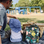 Breastmilk Cooler Bag with Ice Pack Fits Up to 9oz Bottles - Insulated Baby Bottle Cooler with Strap - Nursing Mom & Daycare Travel