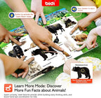 English Talking Book for todddler 3-5,Interactive Sound Book Kids 3 4 5 6 7 8 Year Old,Preschool Educational Learning Toy,Boys and Girls Birthday Gift,Autism Sensory,with 600+Sounds,171 Animal