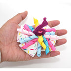 Sixth Birthday Hair Bow for Baby Girls 1 2 3 4 5 6 Years Sprinkle Decorations Party Hair Clip Accessories for Six 6th Birthday Glitter Colorful like Cupcake