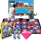 Dance Mat for Adults and Kids - Wireless Dance Pad Game for TV, Fun Kids Dancing Exercise Game,Plug and Play,Birthday Ideas for Girls and Boys,Red