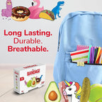 BioSwiss Bandages, Assorted Animal, Fun, and Food Shaped Self Adhesive Bandage, Latex Free Sterile Wound Care, 300 Count